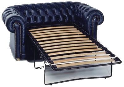 Oxford bed chesterfield image showing action