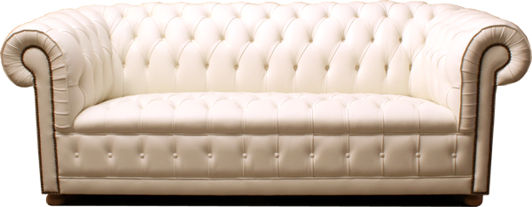 White Chesterfield Sofa