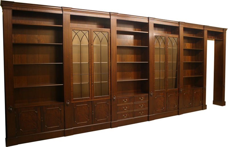 Reproduction modular bookcases