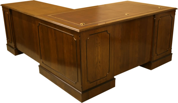 Bespoke Oak Corner Desk