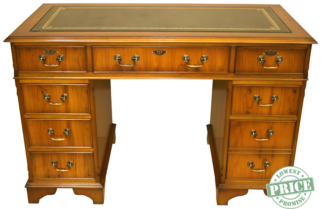 Reproduction Yew Desk