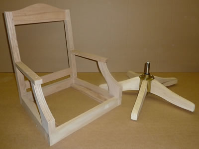 Gainsborough Swivel Desk Chair Frame