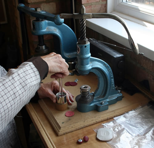 upholstery button making
