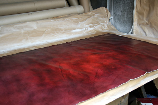 Hand Dyed Leather