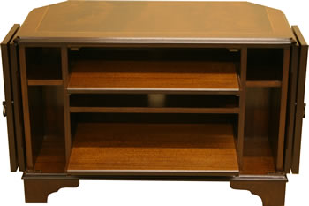 Reproduction Corner TV Stand