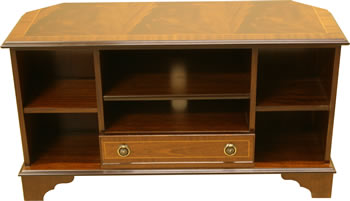 Corner Television Cabinet with Drawer