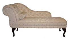 Ivory Chaise Longue