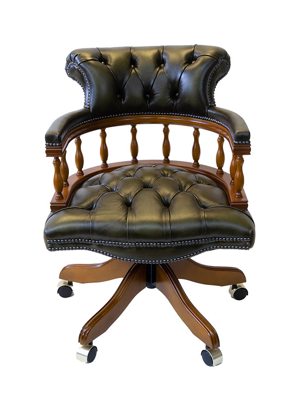 Captains Chair Yew Olive