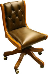 Regency Full Saddle Desk Chair