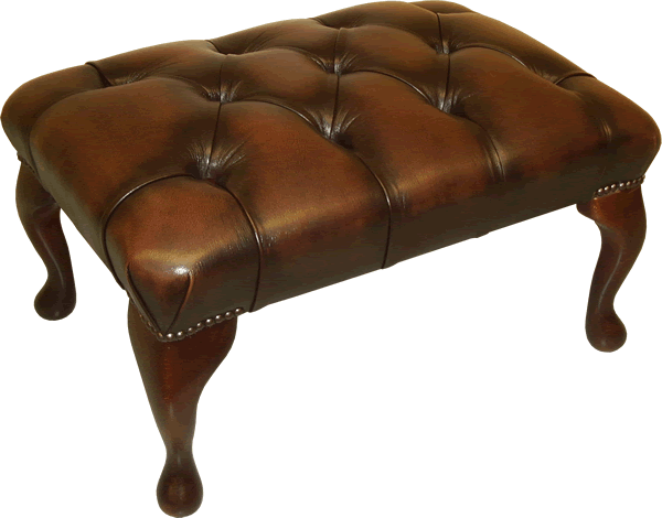 Royal Leather Foot Stool