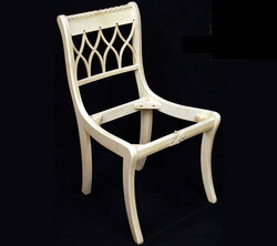 Gothic Single Chair on Legs Frame