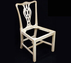Ribbon Back Single Chair Frame