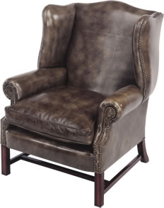 Georgian Wing Chair